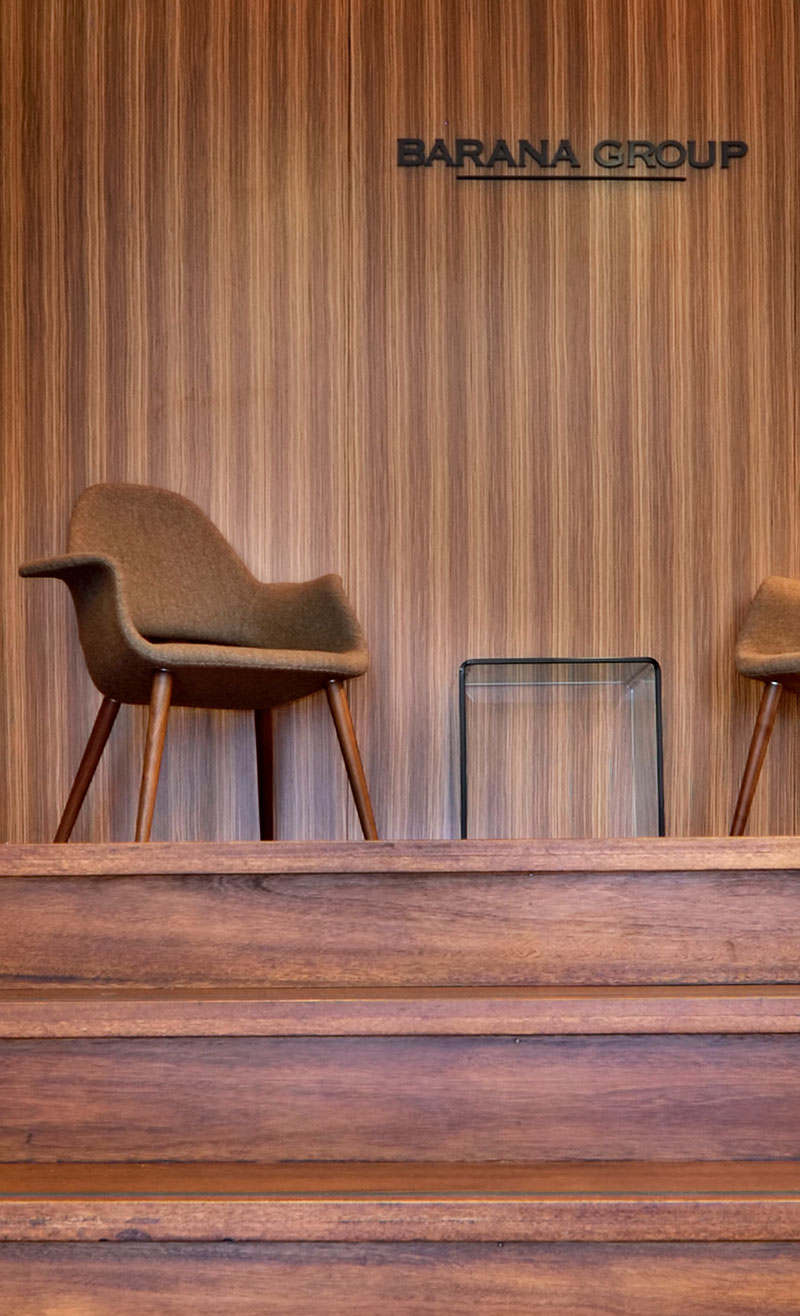 Barana Group Wood Panelled Office Fit Out by H - H Home Improvement